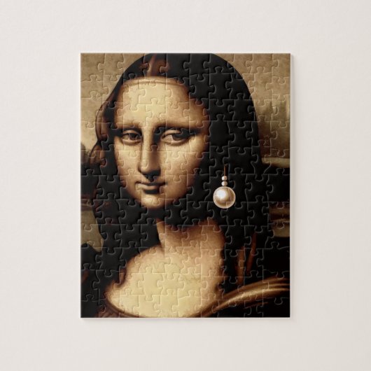 Puzzle Leonardo Da Vinci Funny Mona Lisa (Vertical)
