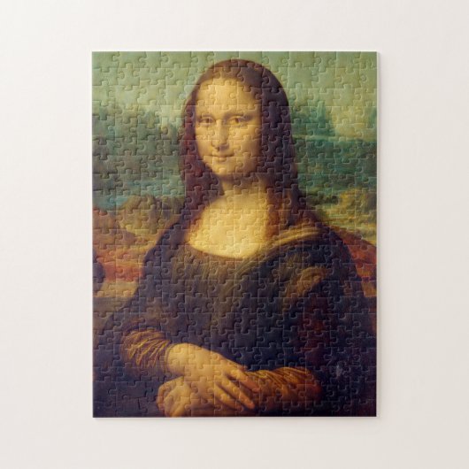 Puzzle Leonardo Da vinci Mona Lisa pour enfants (Vertical)