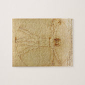 Puzzle Leonardo da Vinci , Vitruvian Man (Horizontal)