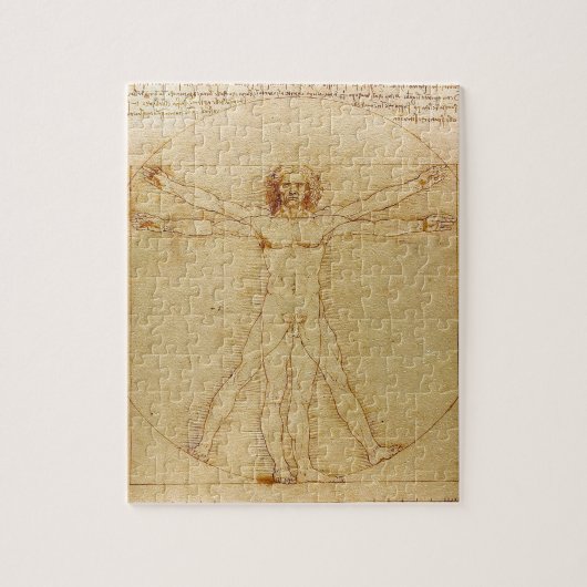 Puzzle Leonardo da Vinci , Vitruvian Man (Vertical)
