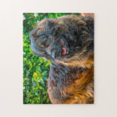 Puzzle Leonberger Dog. (Vertical)