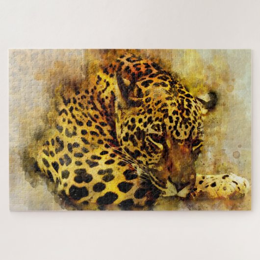 Puzzle Leopard (Horizontal)