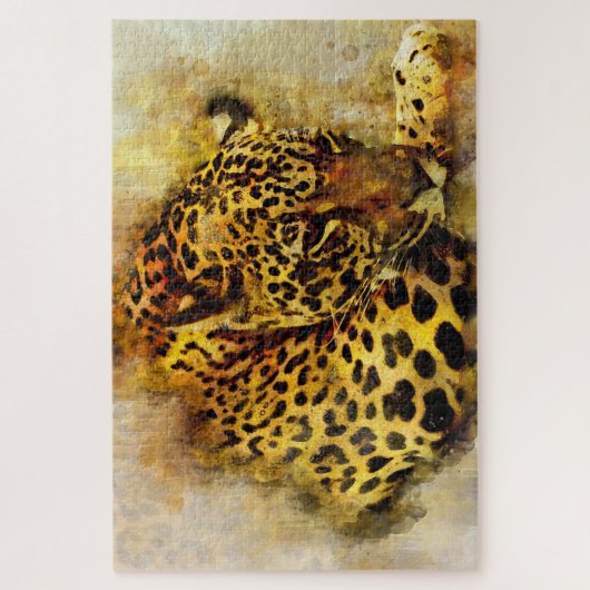 Puzzle Leopard (Vertical)