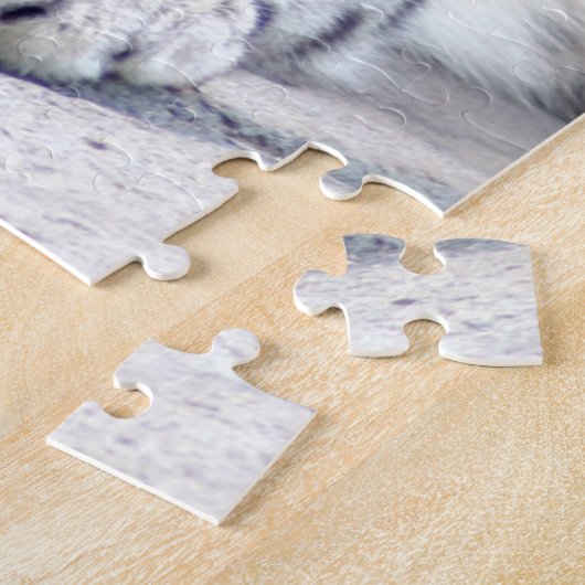 Puzzle léopard de neige 6 (Côté)