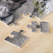 Puzzle Léopard de neige - beau ! (Côté)