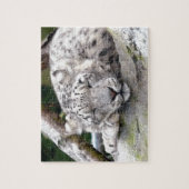 Puzzle Léopard de neige - beau ! (Vertical)
