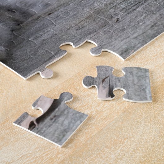 Puzzle Léopard de neige ennuyé CUB (Côté)