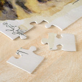 Puzzle léopard des neiges (Côté)