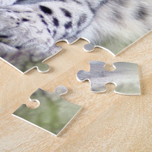 Puzzle léopard des neiges 27 (Côté)