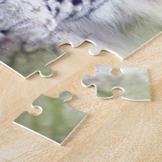 Puzzle léopard des neiges 27 (Côté)