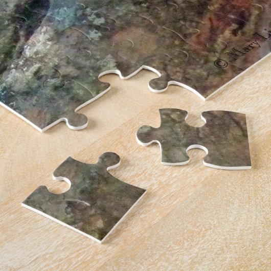 Puzzle Léopard doré (Côté)