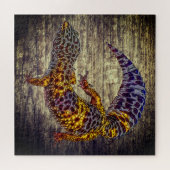 Puzzle Leopard Gecko (Horizontal)
