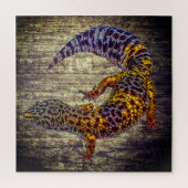 Puzzle Leopard Gecko (Vertical)