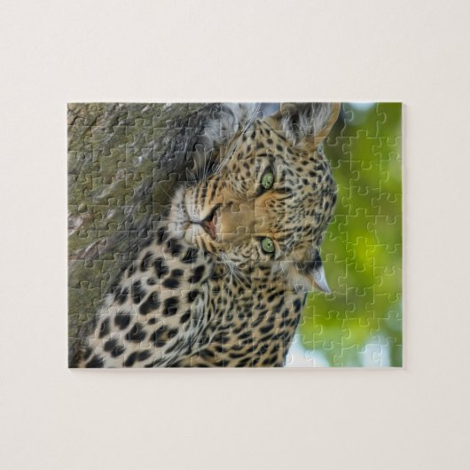 Puzzle Léopard impressionnant (Horizontal)