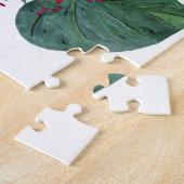 Puzzle Léopard, museau léopard, floral, Botanique (Côté)