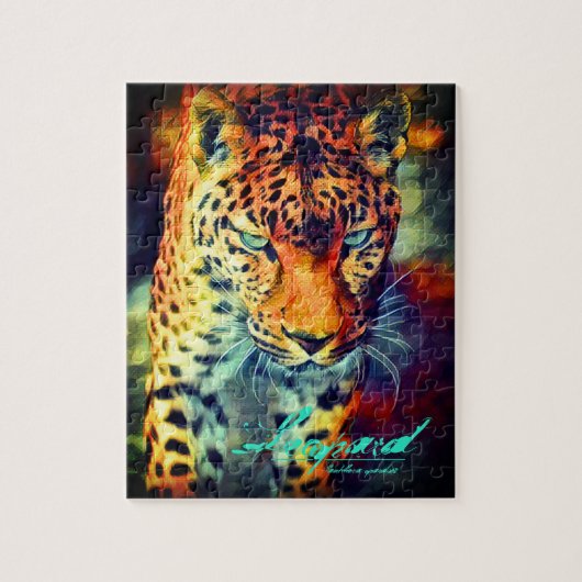 Puzzle Leopard [Puzzle : 110P] (Vertical)