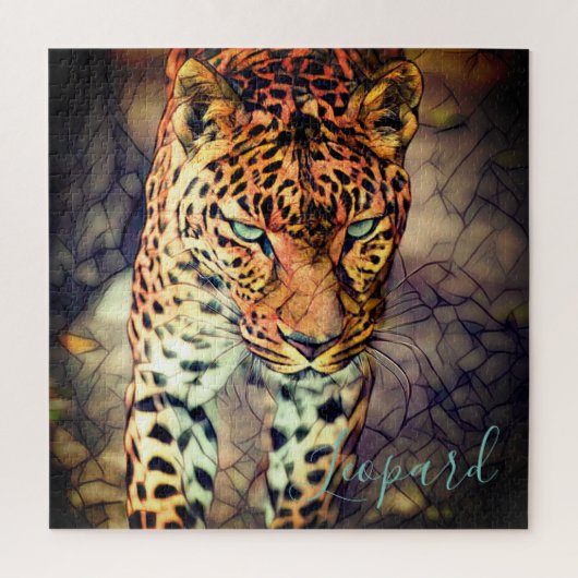 Puzzle Leopard [puzzle Carré] (Vertical)