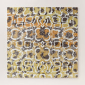 Puzzle Léopard Snake Poster de animal Texture (Horizontal)