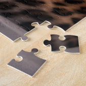 Puzzle Léopard sur la plage (Côté)