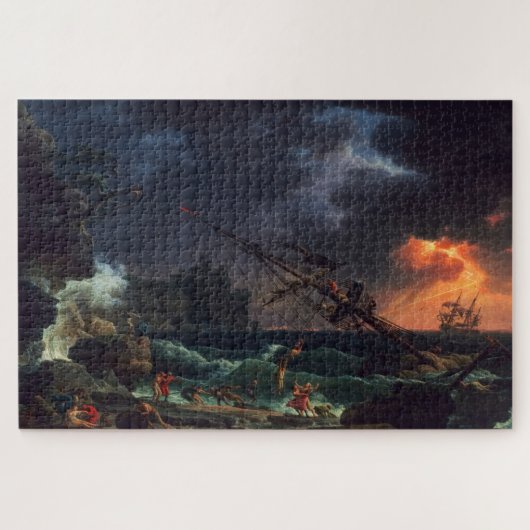 Puzzle L'épave de Claude Joseph Vernet (Horizontal)