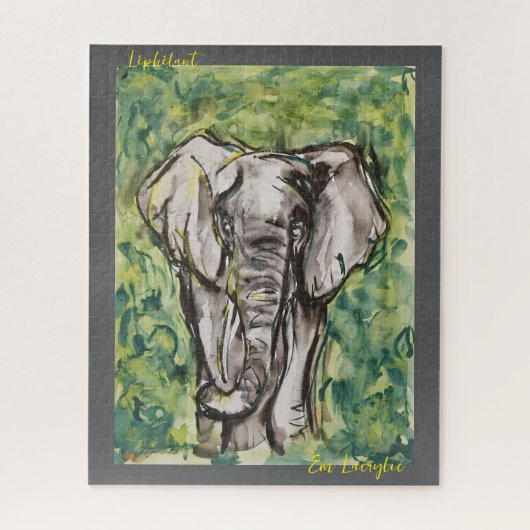 Puzzle Léphélant (Vertical)