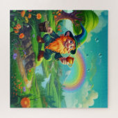 Puzzle Leprechaun (Horizontal)