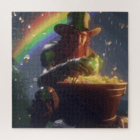 Puzzle Leprechaun Hideaway (Vertical)