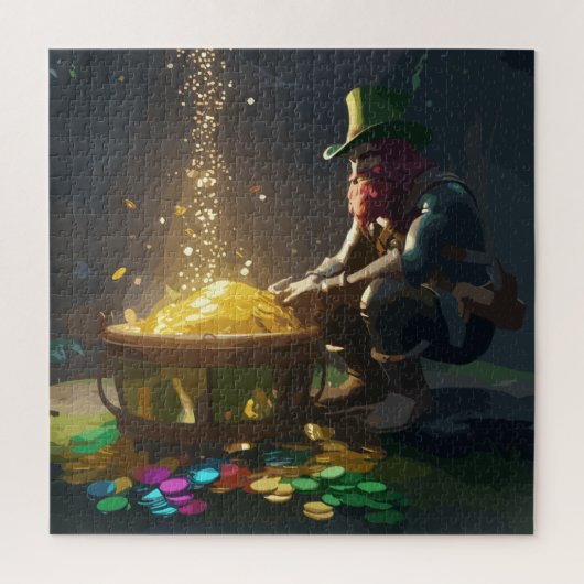 Puzzle Leprechaun Hideaway (Vertical)