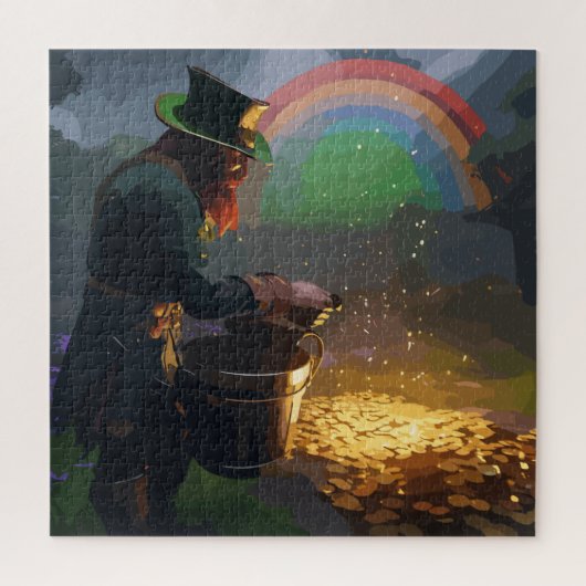 Puzzle Leprechaun Hideaway (Vertical)
