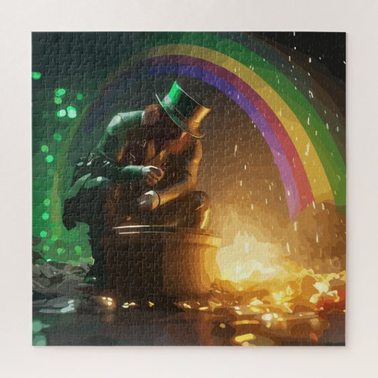 Puzzle Leprechaun Hideaway (Vertical)