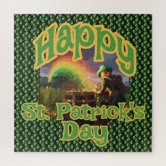 Puzzle Leprechaun Hideaway (Vertical)