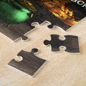 Puzzle Leprechaun Toon Girl à côté du pot d'or (Côté)