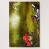 Puzzle Leprechauns où les petits vivent Irlande (Vertical)