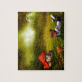 Puzzle Leprechauns où les petits vivent Irlande (Vertical)