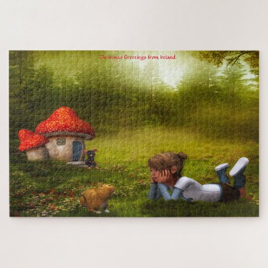 Puzzle Leprechauns où les petits vivent Irlande J (Horizontal)