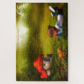 Puzzle Leprechauns où les petits vivent Irlande J (Vertical)