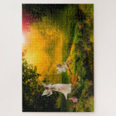 Puzzle Leprechauns ou où vivent les petits. (Vertical)