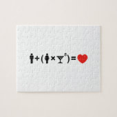 Puzzle L'équation d'amour pour les femmes (Horizontal)