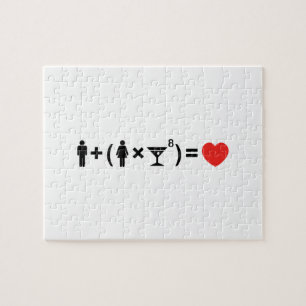 Puzzle L'équation d'amour pour les femmes