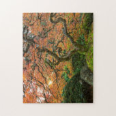 Puzzle L'Érable Dans Les Jardins Japonais En Automne (Vertical)