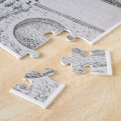 Puzzle L'ermitage et le Maison Blanc au château (Côté)