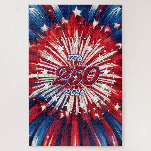 Puzzle Les 250 ans d'Amérique 1776-2026 Feux d'artifice R