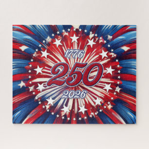 Puzzle Les 250 ans d'Amérique 1776-2026 Feux d'artifice R