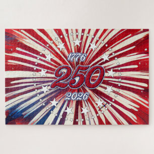 Puzzle Les 250 ans d'Amérique 1776-2026 Feux d'artifice R