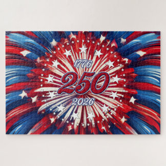 Puzzle Les 250 ans d'Amérique 1776-2026 Feux d'artifice R