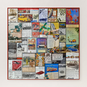 Puzzle LES AJOUTS DE TRANSPORT vintage