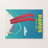 Puzzle Les Alpes suisses de Davos (Horizontal)