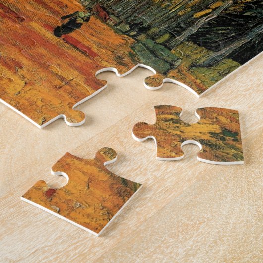 Puzzle Les Alyscamps (cimetière) par Vincent van Gogh (Côté)