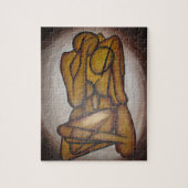 Puzzle Les Amateurs Abstraits Art Contemporain En Ocre Et (Vertical)