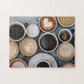 Puzzle Les amateurs de café rêvent de caféine (Horizontal)